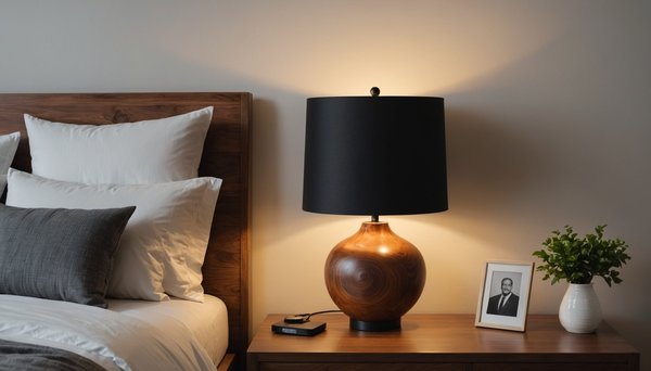 Éclairez votre espace : la lampe de chevet en bois idéale