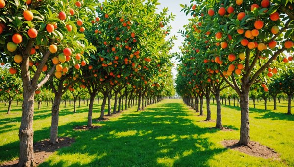 Explorez notre sélection d'arbres fruitiers bio en pépinière