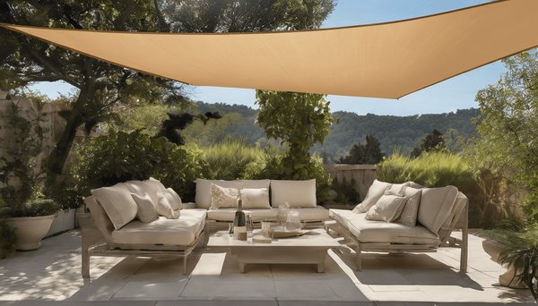 Les avantages des voiles d'ombrage triangulaires pour votre extérieur